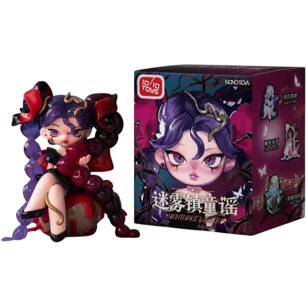 Фото - Коллекционная фигурка 10/10 Toys NONO SOVA-Nightmare Lullaby Series в ассортименте (HWD51701)
